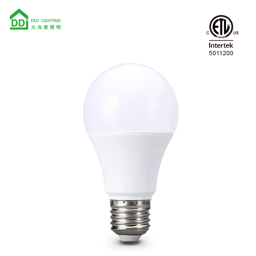 E27-A60  7W 700Lumen 120/220VAC 