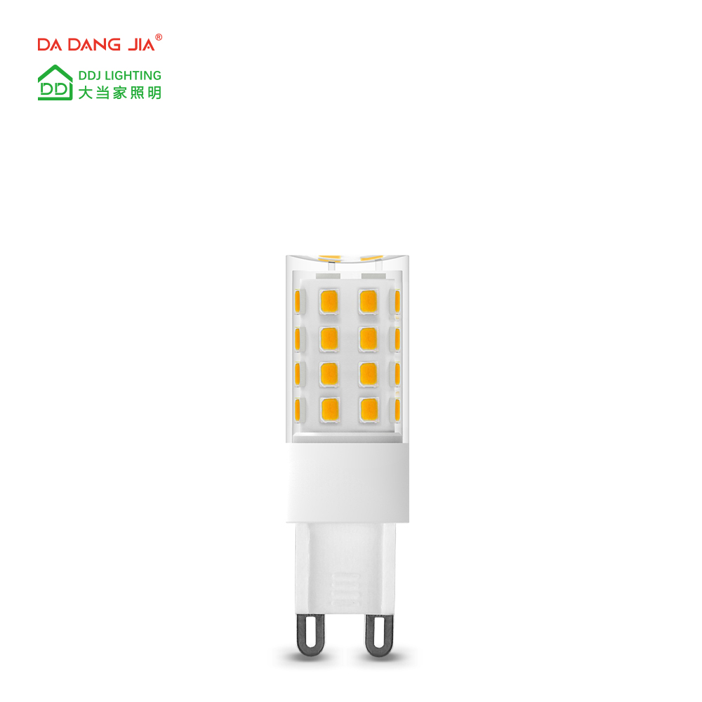 ETL G9 LED 4.5W 400lm Dimmable AC120V/230V